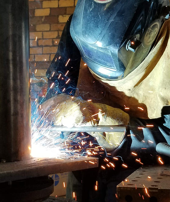 Production MIG welding