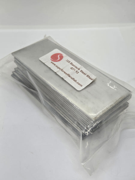 Sheet Metal Coupons- Stainless Steel
