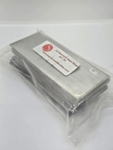 Sheet Metal Coupons- Stainless Steel