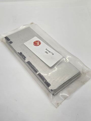 Sheet Metal Coupons- Inconel 718